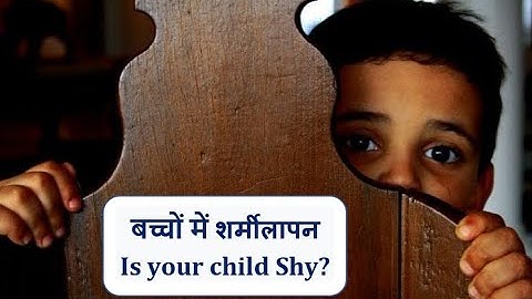 Shyness in Children | Parenting Tips in Hindi | Dr Meghna | Shy kid