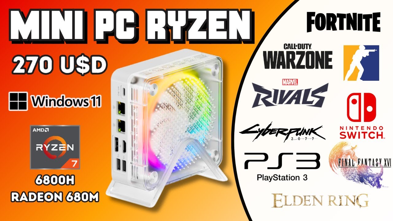 Mini Pc Fortnite Esta Mini PC corre TODO por 270 U$D Fortnite, Warzone, PS3, Switch ...