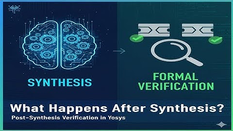 What Happens After Synthesis? |Post-Synthesis Verification | Proved RTL = Gate-Level using Yosys 