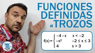 FUNCIONES definidas a TROZOS 📈 Ejercicio #3 | Representación gráfica