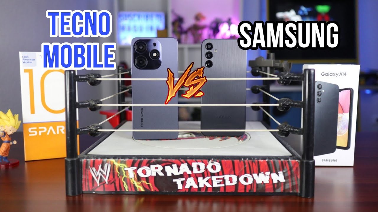 Tecno Spark 10 Pro vs Samsung Galaxy A14 / Comparativa en Español Cual es Mejor