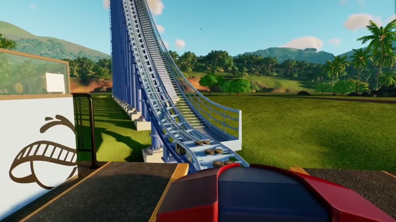 Ep 2 of my new park #viral #planetcoaster2 #rollercoaster #themepark
