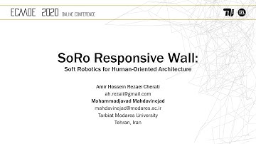 SoRo Responsive Wall: Soft robotics for human oriented architecture