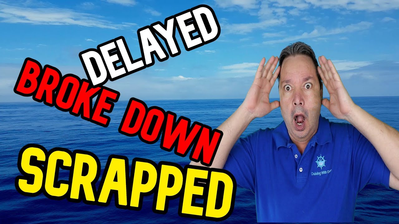 CRUISE NEWS - THREE CRUISE SHIPS HAVE MAJOR ISSUES