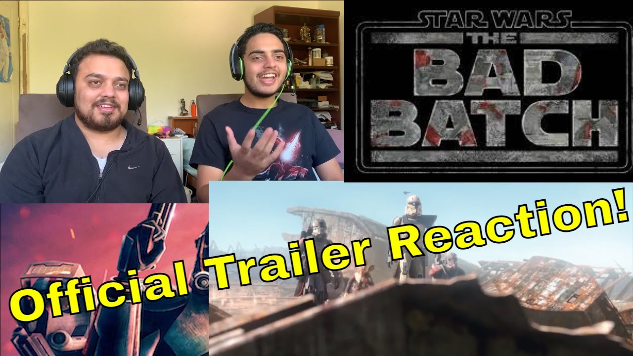 Star Wars: The Bad Batch | Official Trailer REACTION!! | LOOKS AMAZING!