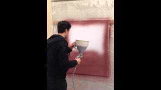CorkWALL application being demonstrated