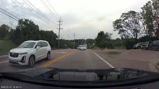 20260731 1746 Old car pulls out and guns it