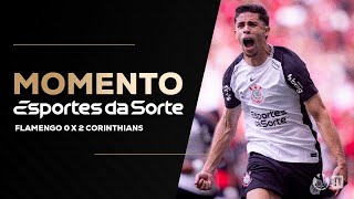 GOL DO TÍTULO | FLAMENGO 0 X 2 CORINTHIANS | SUPERCOPA REI 2026 | MOMENTO ESPORTES DA SORTE
