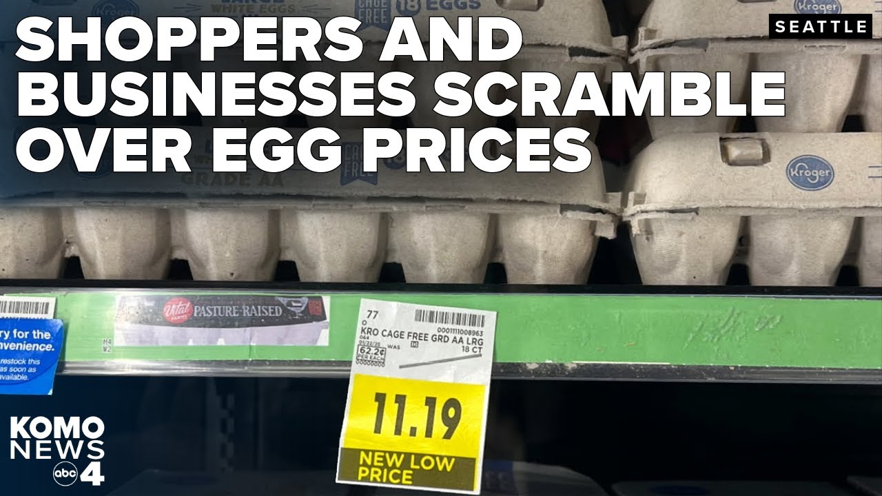 Seattle shoppers and businesses scramble as egg prices soar due to bird ...