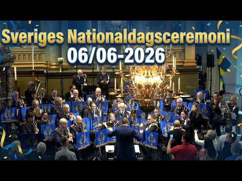Nationaldagsfirande i Stadsparken