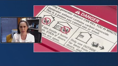 How to safely use generators and avoid carbon monoxide poisoning