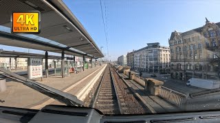 Dresden Delight: Vibrant Journey from Main Station to Neustadt in 4K