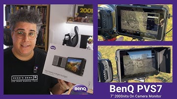 Eerste indrukken van de BenQ PVS7: 7 inch | 2000 nits | Monitor op camera | Video-assistentie | A...