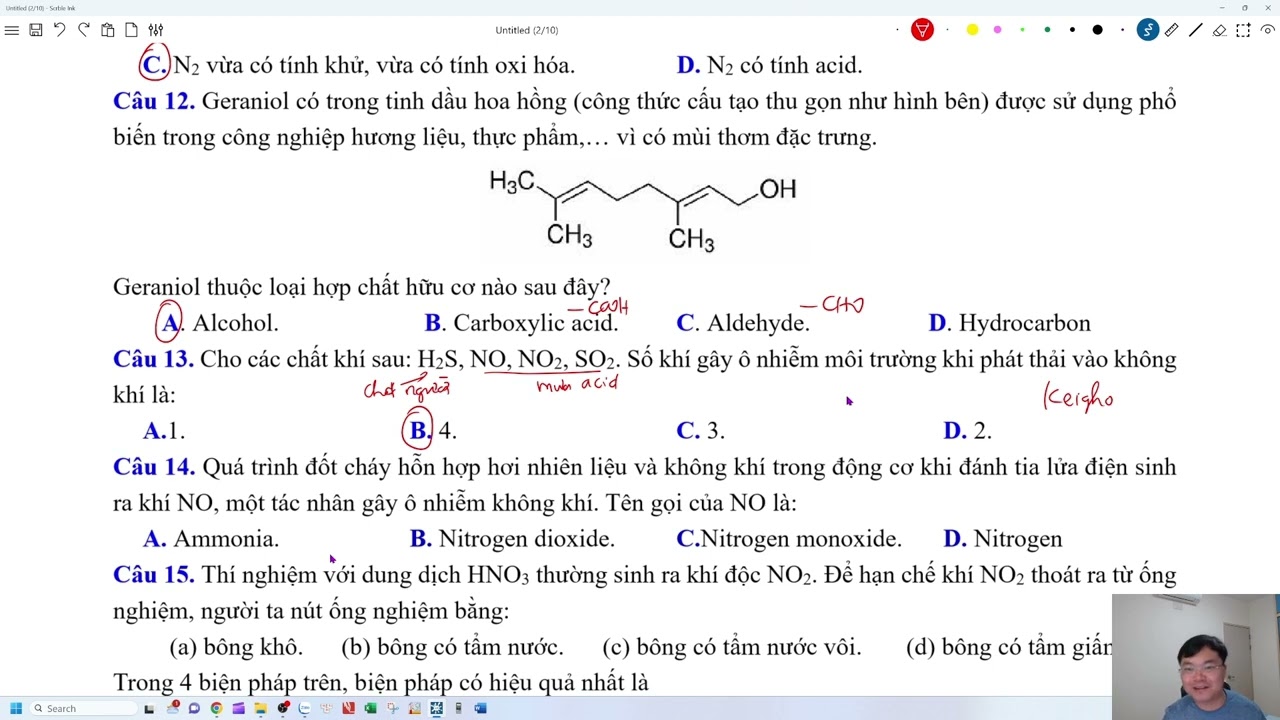 ĐỀ 01-02-ÔN THI HỌC KỲ 1 MÔN HÓA 11 (Chương trình mới) - youtube