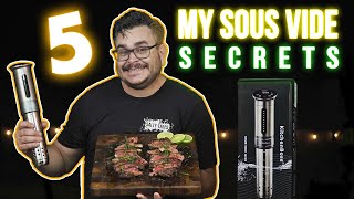 5 SECRETS for The Perfect SOUS VIDE!