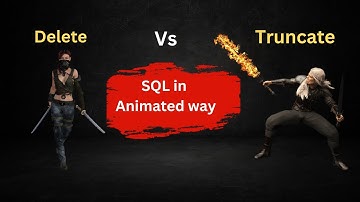 Why Truncate is faster than Delete in SQL?