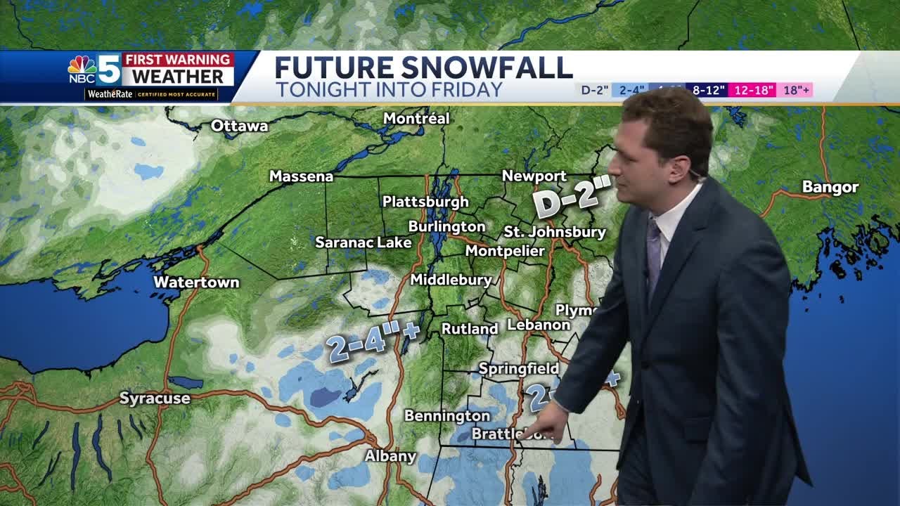 Unsettled weekend with rain and snow showers (4-10-25) - YouTube