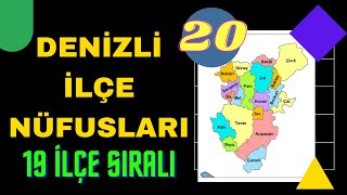 Denizli Nüfusu  - Denizli İlçe Nüfusları - Denizli Nüfusu Ne Kadar?