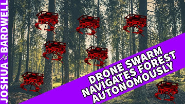 Drone Swarm Navigates Forest Autonomously - FPV News