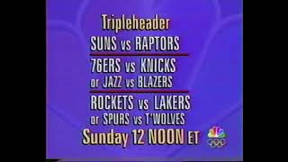 Nba On Nbc Promo 2000