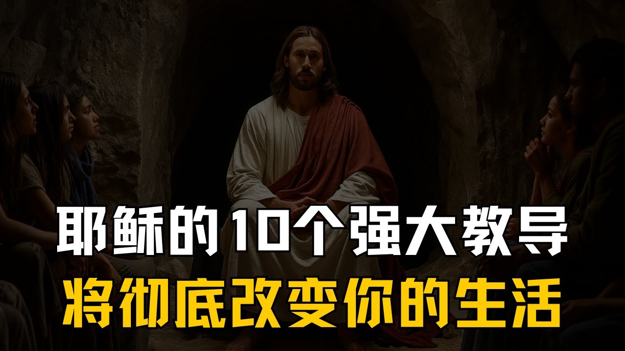 耶稣的10个强大教导，指引你每日的生活