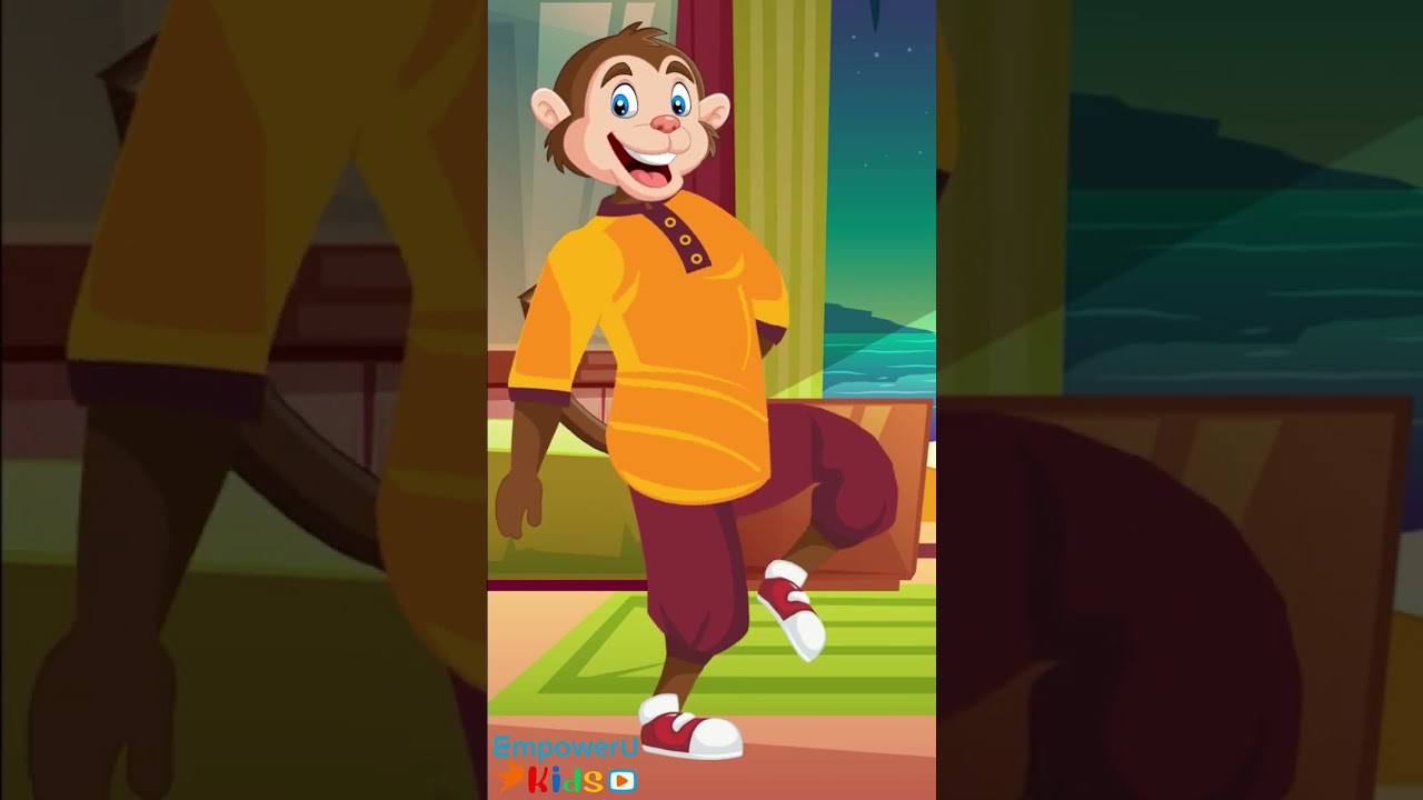 Checkout the Complete Video at @EmpoweruKids Channel | Banadar Mama बंदरमामा Animation Song 