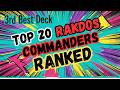 The Best Rakdos Commanders Ranked! | 3rd Best Deck Episode 11