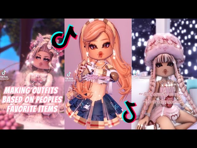 🍉Royal high outfit challenge tiktok compilation🍉