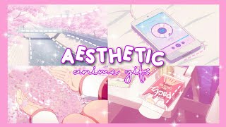 🌸 Aesthetic anime gifs - Soft Pink 🌸 screenshot 3