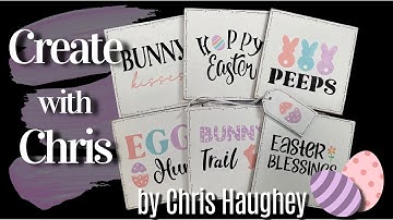 Create with Chris - Easter Coasters