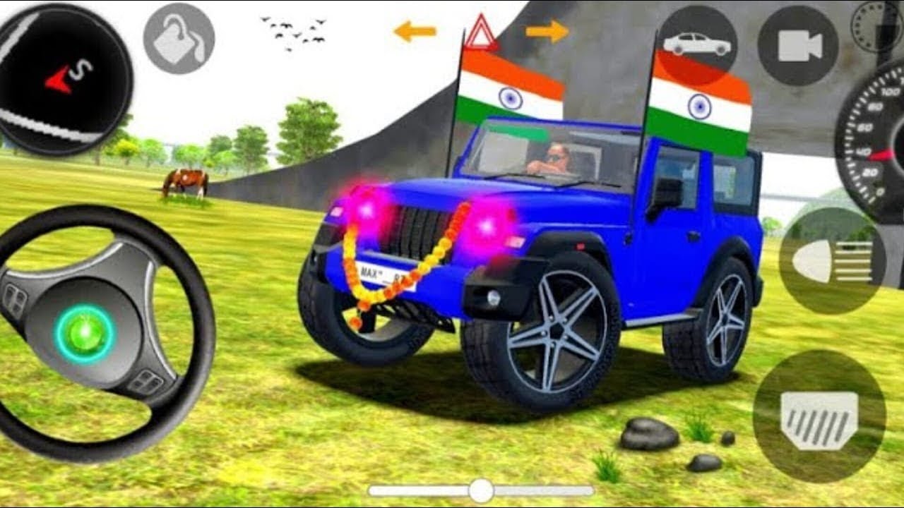 Dollar (Song) Modified😈Mahindra Thar||Indian Car Simulator 3D|| Android Gameplaygaming​