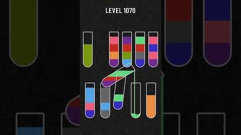 water sort puzzle - level 1070