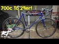 700c to 29er Wheel Conversion - DIY Gravel Bike Update