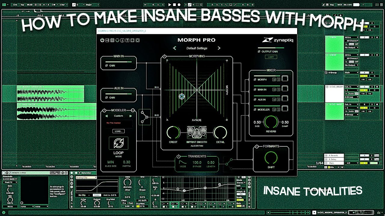 HOW TO MAKE INSANE DUBSTEP BASSES WITH MORPH (ABLETON LIVE 12) - YouTube