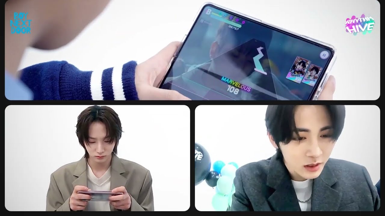 Rhythm Hive] BOYNEXTDOOR is playing Rhythm Hive..?!! 👀 - YouTube