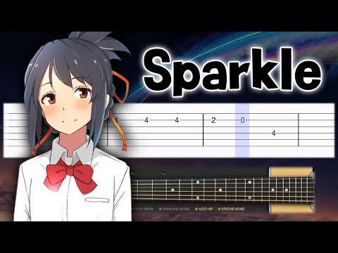 Your-Name-OST---Sparkle-(2020-version)---Guitar-tutorial-(TAB)
