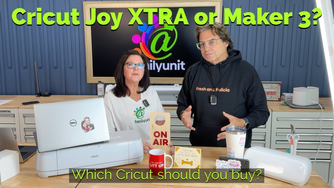 Cricut Joy Xtra vs Cricut Maker 3 