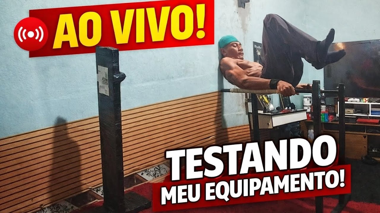 Esse Equipamento é PERFEITO Para Calistenia em Casa