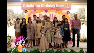 Brielle 1st Birthday Party 🎂🎉🎁