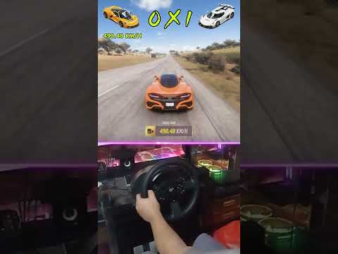 Fastest Car Extreme test🔥🔥Hennessey Venom F5 X Koenigsegg Jesko🔥🔥 Forza Horizon 5 Steering Wheel
