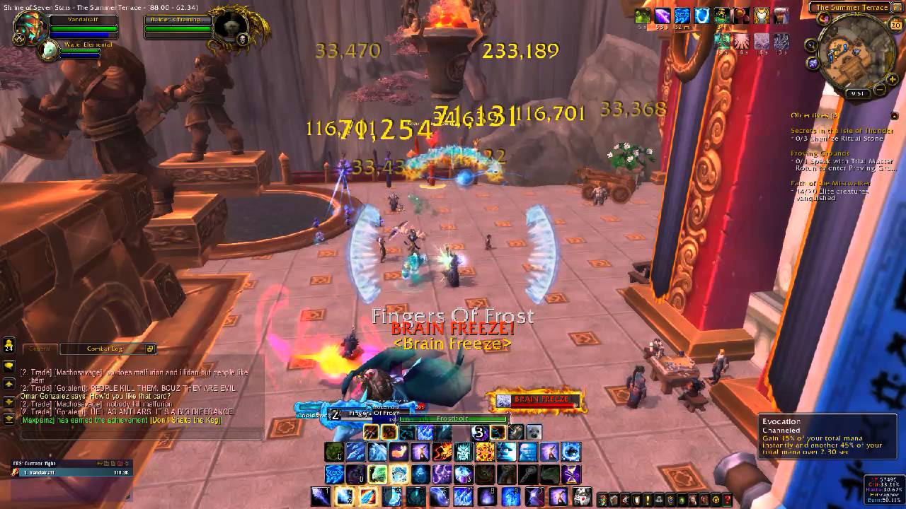 Raids Rotation Frost Mage Raid Rotation 5.4.8 Part 1 - YouTube