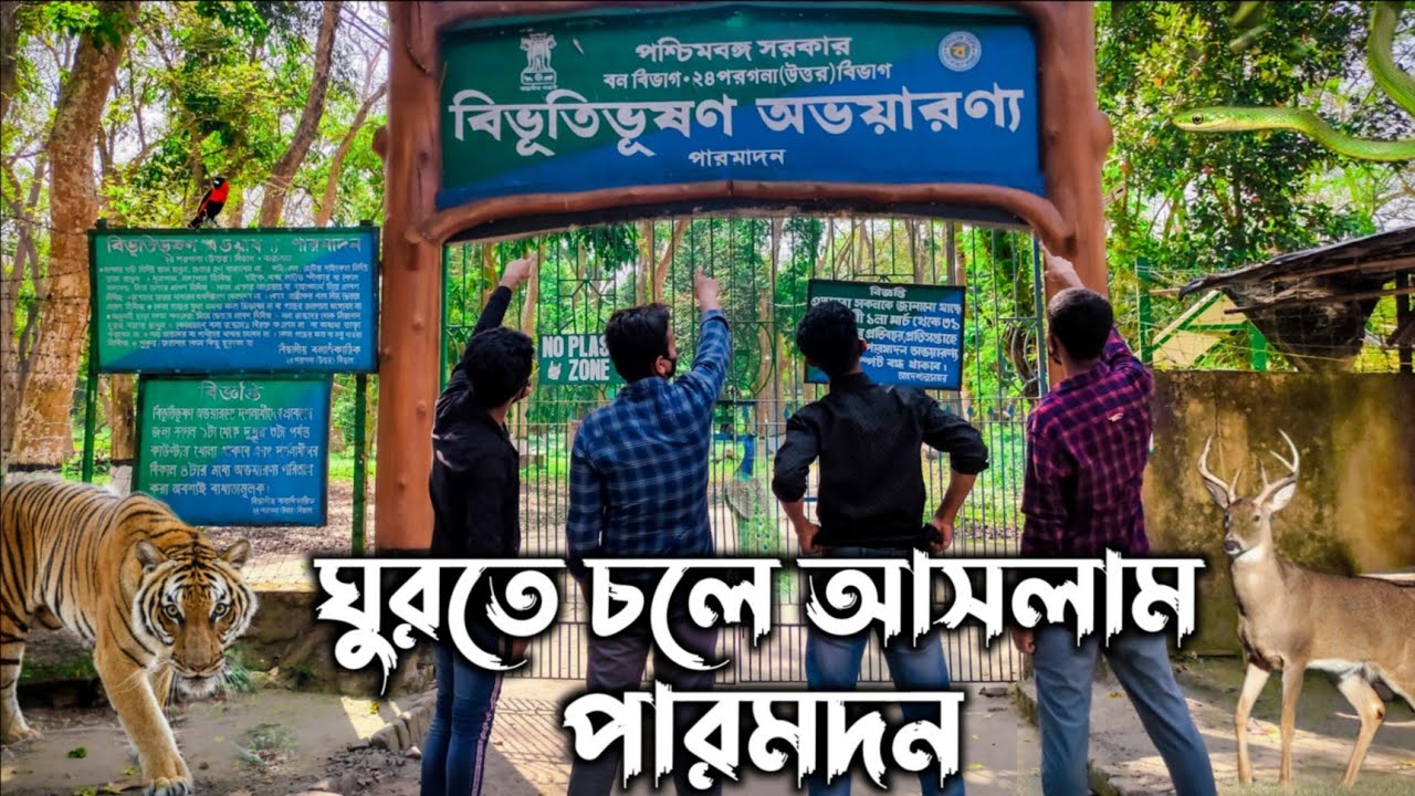 Adventure vlog in Parmadan with friends (ঘুরতে আসলাম বন্ধুদের সঙ্গে পারমদন ফরেস্টে )😱🐴🐰🦁🐯🦜🦍🦥