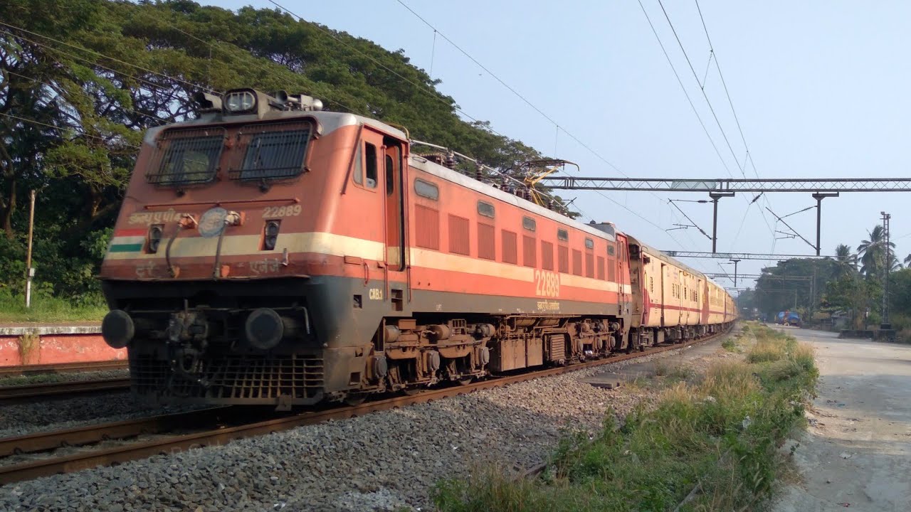 [2 in 1] 22648 Kochuveli-Porbandar Express , 20909 Kochuveli-Korba SF ...