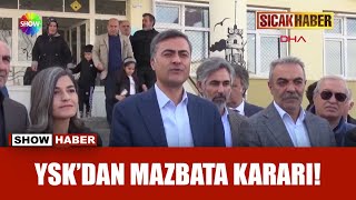 Van'da mazbata DEM Partili Zeydan'a verilecek