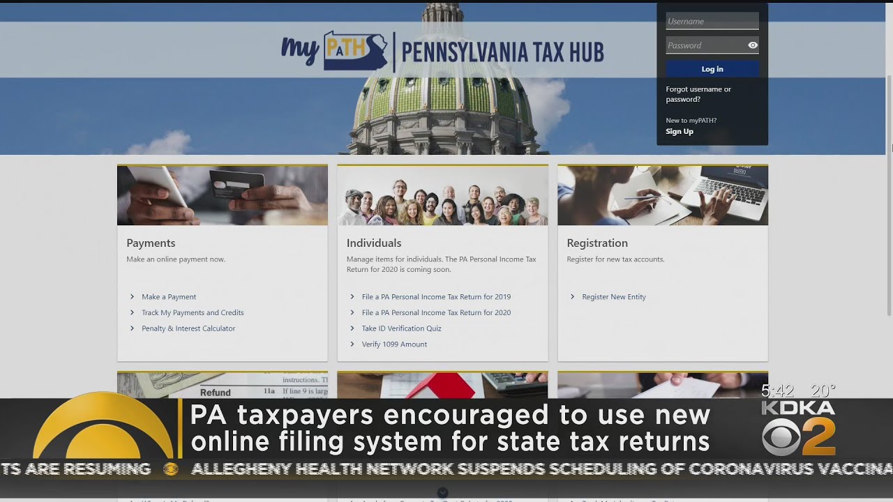 Pennsylvania Introduces New Way To File State Tax Return YouTube