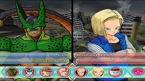 Dragon Ball Z BT3 Mod - Cell (Semiperfact) VS Android #18
