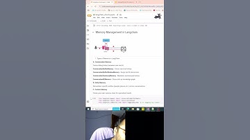 Tutorial 41: Memory Management in Langchain #ai #langchain #llm #machinelearning #deeplearning