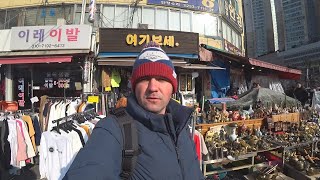 Блошиный рынок Сеула || Рай барахольщика || Южная Корея 2020