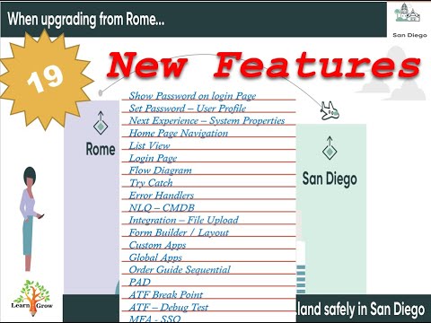 19 New Features || San Diego ServiceNow Release || Next Experience