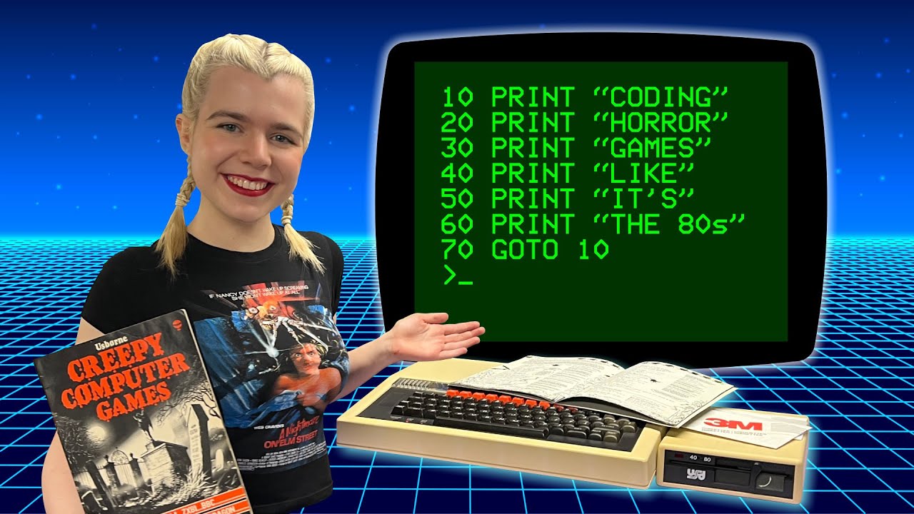 How Scary Can They Be? // Programming Horror Games in BASIC, Like They ...